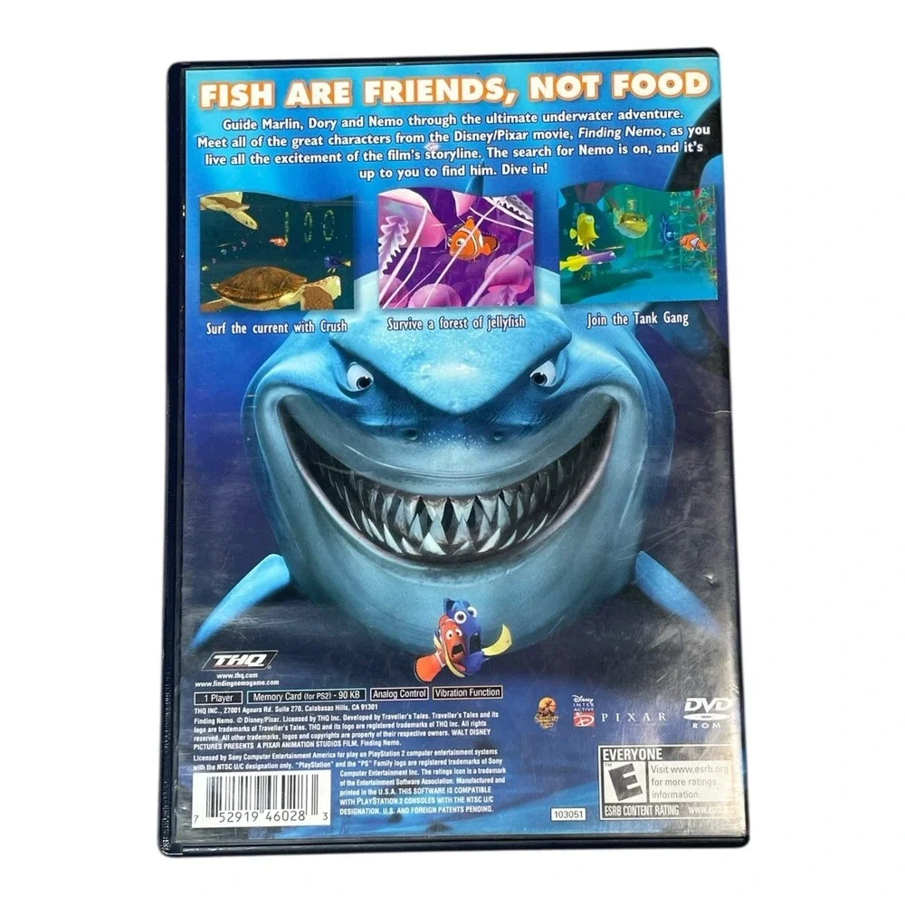 Disney/Pixar Finding Nemo Sony PlayStation 2 Video Game